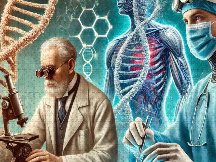 Produktbild: CALVENDO Puzzle Medizinischer Fortschritt | 1000 Teile Lege-Gr&ouml;&szlig;e 64x48cm Foto-Puzzle f&uuml;r gl&uuml;ckliche Stunden