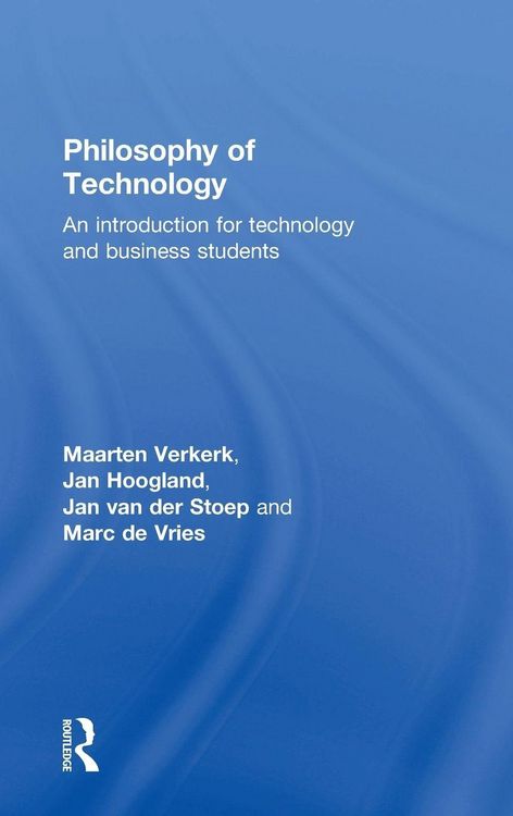Produktbild: Philosophy of Technology