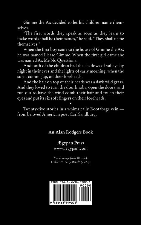 Produktbild: Rootabaga Stories by Carl Sandburg, Fiction, Action & Adventure, Fairy Tales & Folklore
