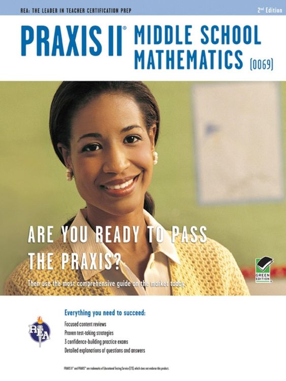 Produktbild: Praxis II Middle School Mathematics (0069) 2nd Ed.