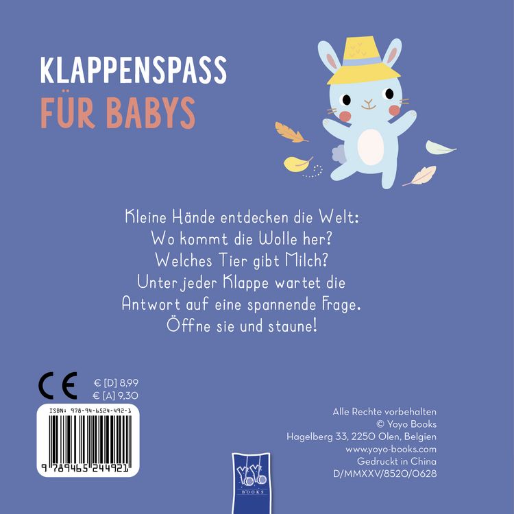 Produktbild: Klappenspa&szlig; f&uuml;r Babys - Bauernhof