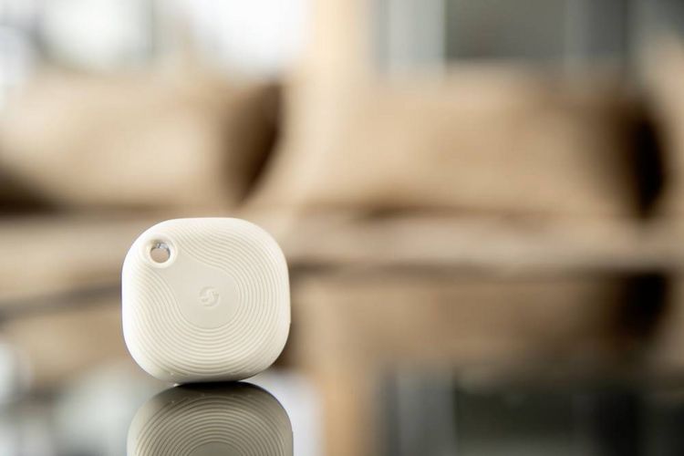 Produktbild: Shelly BLU Button Tough 1 Ivory Fernbedienung, Taster Bluetooth Low Energy