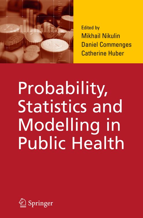 Produktbild: Probability, Statistics and Modelling in Public Health