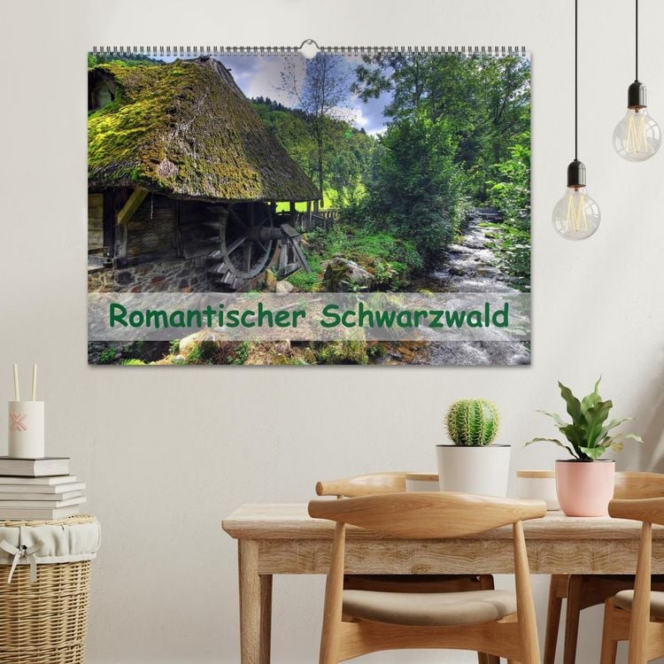 Produktbild: Romantischer Schwarzwald (Wandkalender 2026 DIN A2 quer), CALVENDO Monatskalender