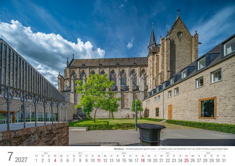 Produktbild: Altenberg 2027 Bildkalender A3 Spiralbindung