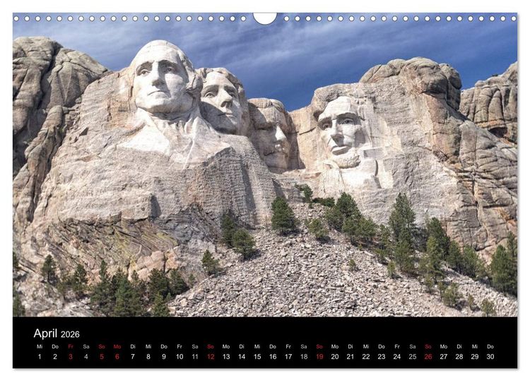 Produktbild: Aus dem wilden Westen (Wandkalender 2026 DIN A3 quer), CALVENDO Monatskalender