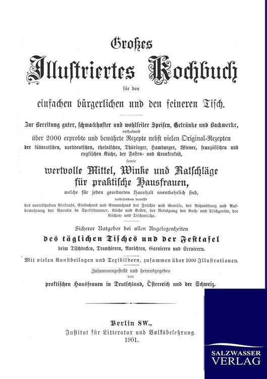 Produktbild: Gro&szlig;es Illustriertes Kochbuch