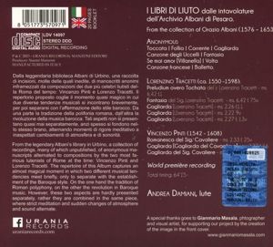 Produktbild: Die Lautenb&uuml;cher des Albani in Urbino