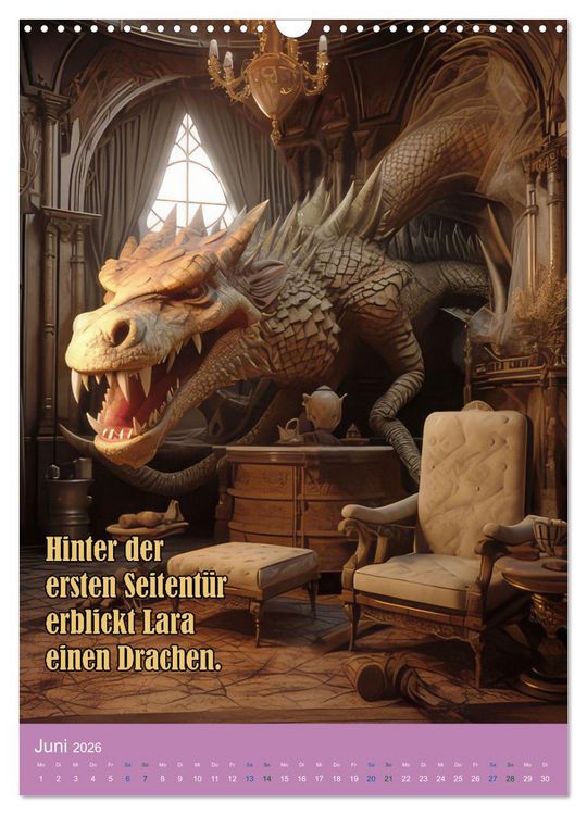 Produktbild: Laras Traum (Wandkalender 2026 DIN A3 hoch), CALVENDO Monatskalender