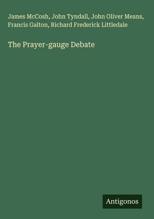 Produktbild: The Prayer-gauge Debate