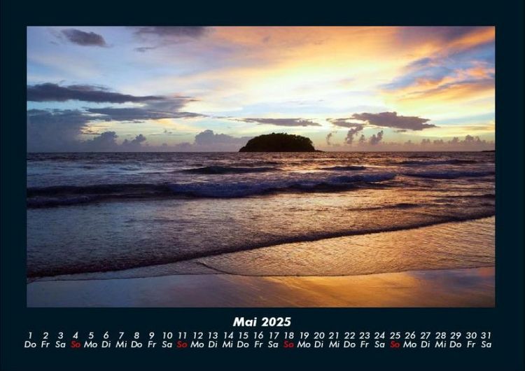 Produktbild: Sonnenuntergang 2025 Fotokalender DIN A4