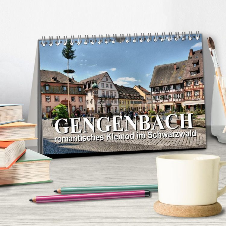 Produktbild: Gengenbach - romantisches Kleinod im Schwarzwald (Tischkalender 2026 DIN A5 quer), CALVENDO Monatskalender