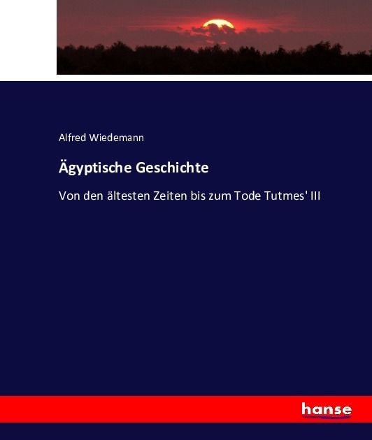 Produktbild: &Auml;gyptische Geschichte