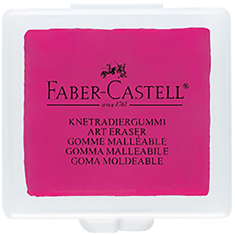 Produktbild: Faber-Castell Knetradierer Art Eraser, pink, blau, t&uuml;rkis