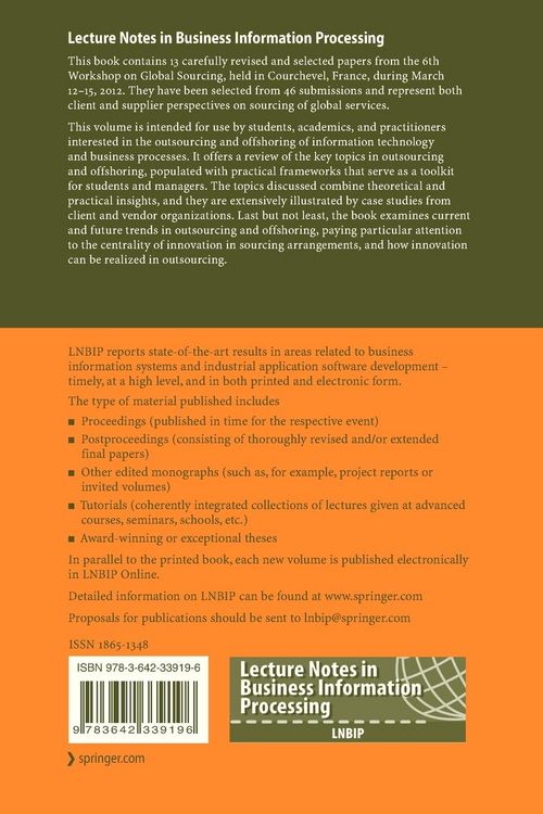 Produktbild: The Dynamics of Global Sourcing: Perspectives and Practices
