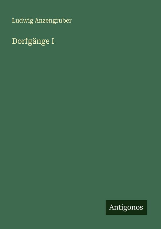 Produktbild: Dorfg&auml;nge I