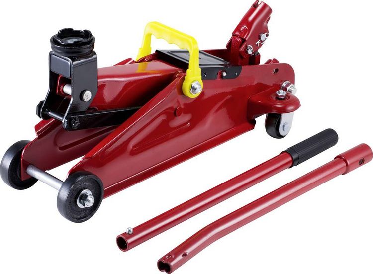 Produktbild: TOOLCRAFT TO-8578956 Rangierwagenheber 2 t Arbeitsh&ouml;he: 13.5 - 33.5cm
