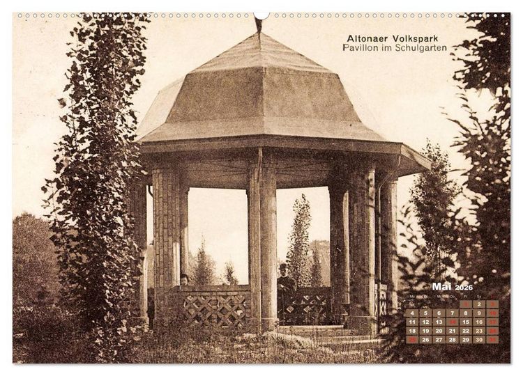 Produktbild: Gr&uuml;&szlig;e aus dem alten Hamburg &ndash; Historische Ansichten der Stadt (Wandkalender 2026 DIN A2 quer), CALVENDO Monatskalender
