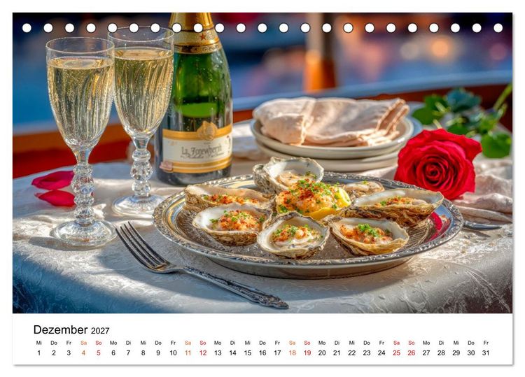 Produktbild: Fisch. Frisch. Famos. (Tischkalender 2027 DIN A5 quer), CALVENDO Monatskalender