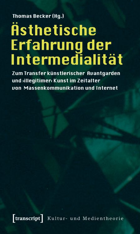 Produktbild: &Auml;sthetische Erfahrung der Intermedialit&auml;t