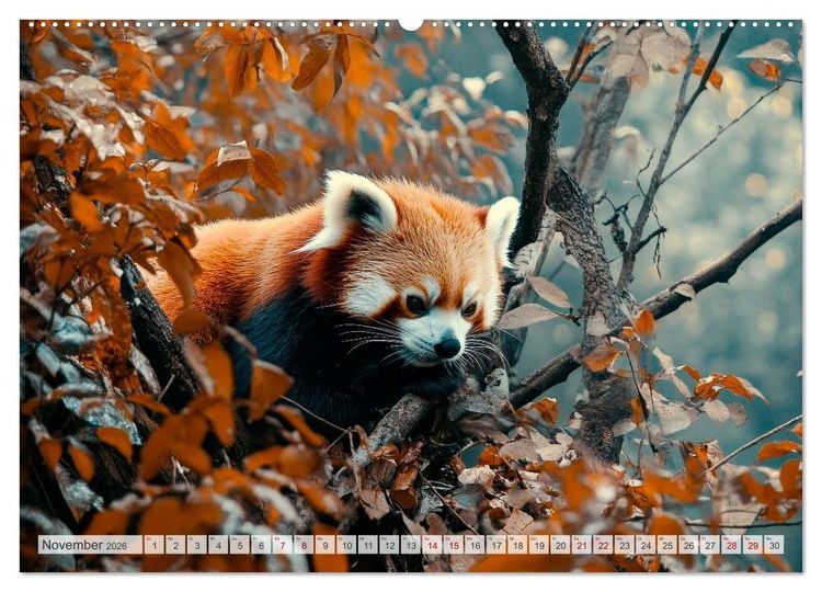 Produktbild: Bedrohte Tierwelt SCHATTEN DES VERSCHWINDENS (Wandkalender 2026 DIN A2 quer), CALVENDO Monatskalender