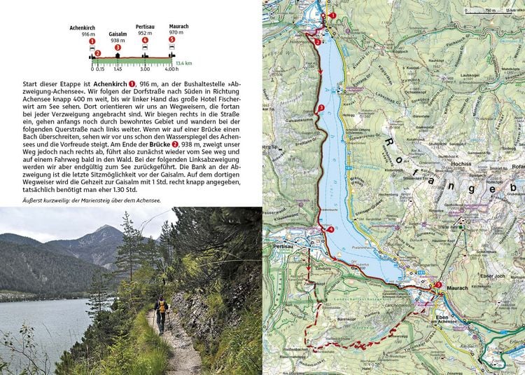 Produktbild: ROTHER Wanderf&uuml;hrer Alpen&uuml;berquerung Tegernsee &ndash; Sterzing