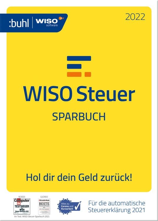 Produktbild: WISO Steuer-Sparbuch 2022