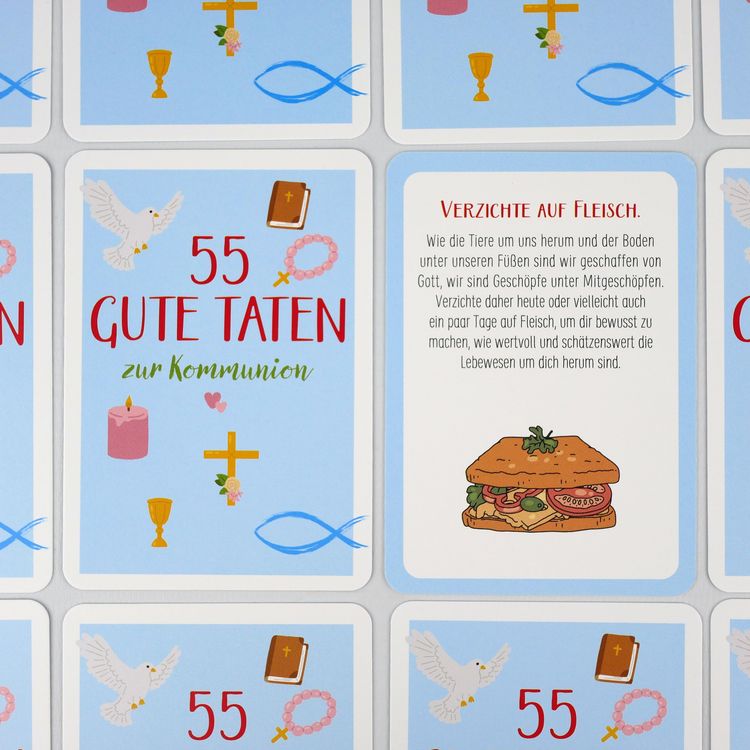 55 gute Taten zur Kommunion