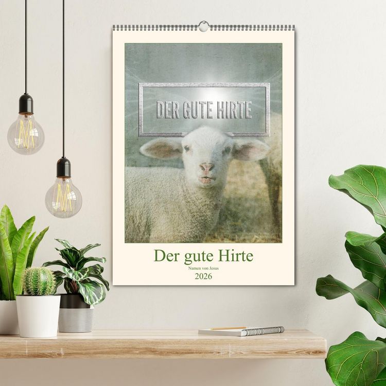 Produktbild: Namen von Jesus (Wandkalender 2026 DIN A2 hoch), CALVENDO Monatskalender