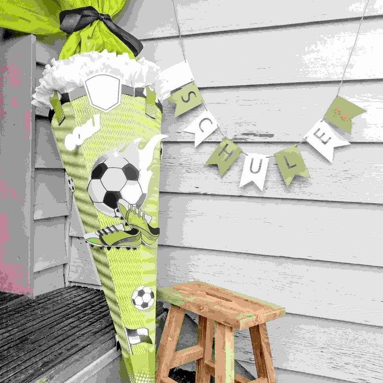 Produktbild: URSUS Schult&uuml;ten-Bastelset Easy Line "Fu&szlig;ball"