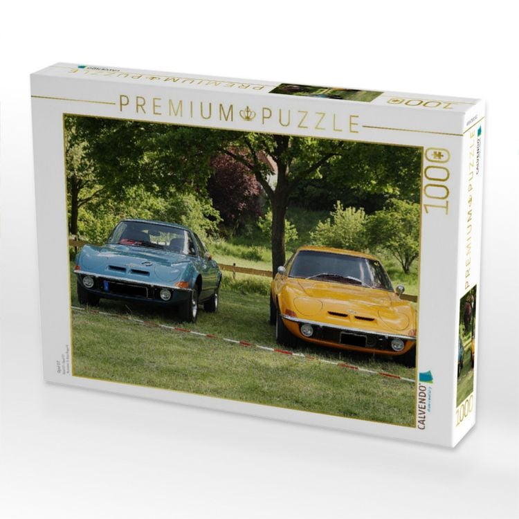 Produktbild: CALVENDO Puzzle Opel GT | 1000 Teile Lege-Gr&ouml;&szlig;e 64x48cm Foto-Puzzle f&uuml;r gl&uuml;ckliche Stunden