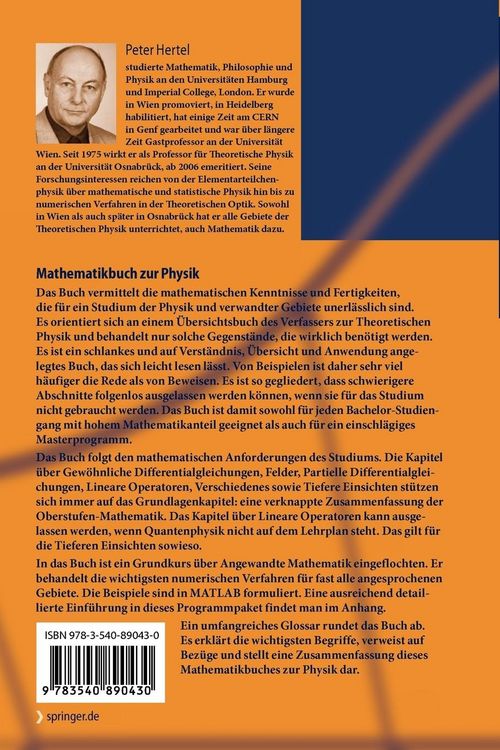 Produktbild: Mathematikbuch zur Physik