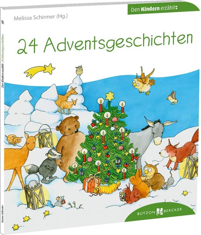 Produktbild: 24 Adventsgeschichten den Kindern erz&auml;hlt