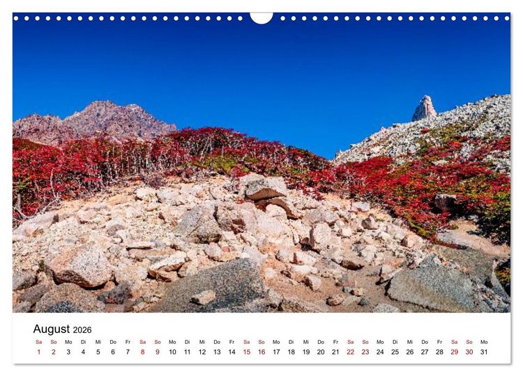Produktbild: Patagonien, Torres del Paine Nationalpark: Am Rand der Welt (Wandkalender 2026 DIN A3 quer), CALVENDO Monatskalender