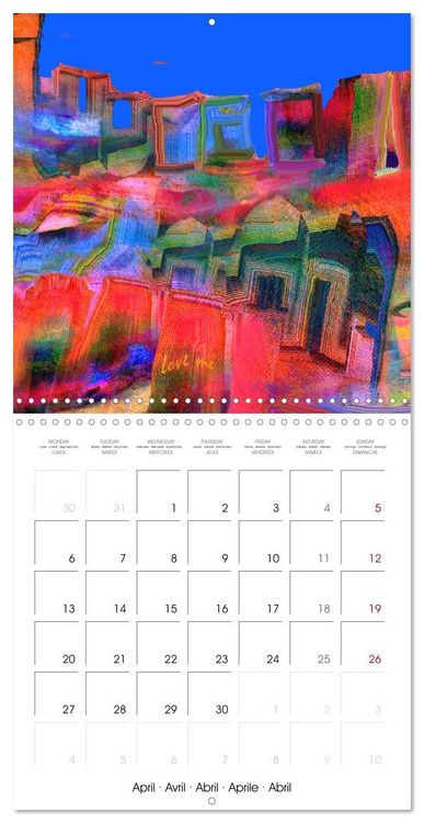 Produktbild: Delusions (Wall Calendar 2026 12 &times; 12 Inch) CALVENDO 12 Month Wall Calendar