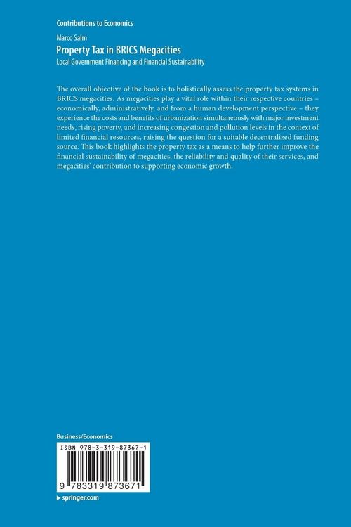 Produktbild: Property Tax in BRICS Megacities