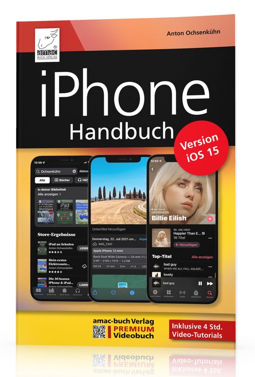 Produktbild: IPhone Handbuch f&uuml;r die Version iOS 15