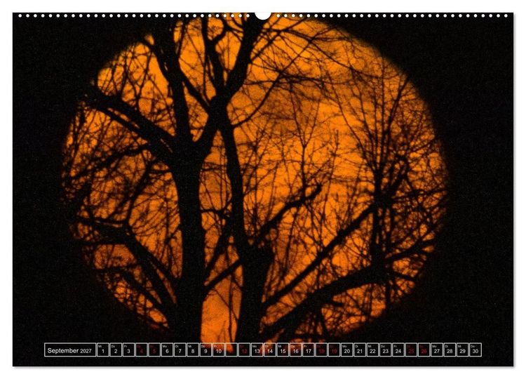 Produktbild: Faszination Mond - der etwas andere Mondkalender (hochwertiger Premium Wandkalender 2027 DIN A2 quer), Kunstdruck in Hochglanz
