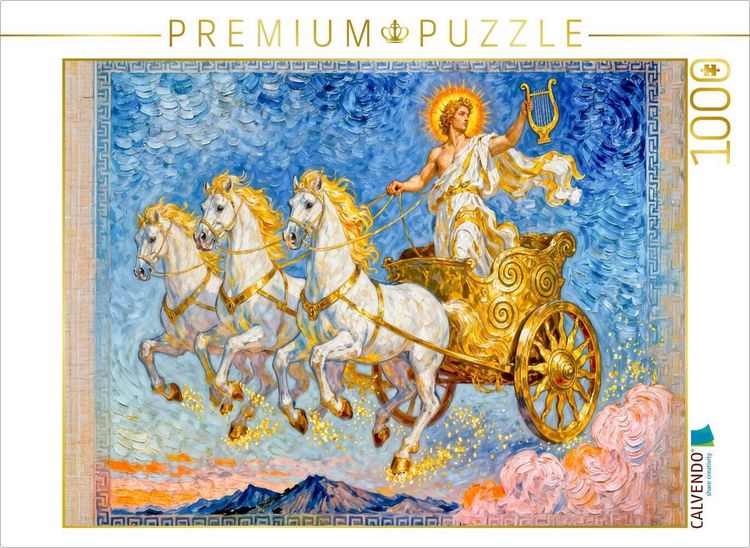 Produktbild: CALVENDO Puzzle G&ouml;tter des Olymps - Epische Mythologie | 1000 Teile Lege-Gr&ouml;&szlig;e 64x48cm Foto-Puzzle f&uuml;r gl&uuml;ckliche Stunden