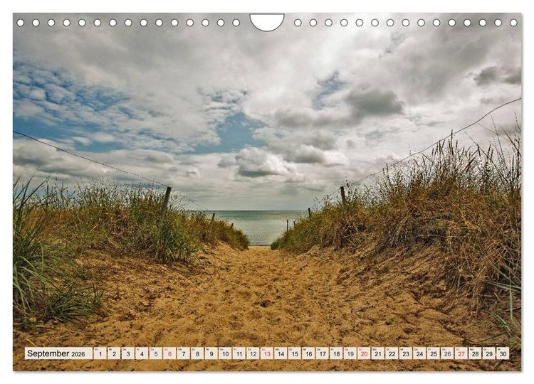 Produktbild: Urlaubsparadies R&uuml;gen (Wandkalender 2026 DIN A4 quer), CALVENDO Monatskalender