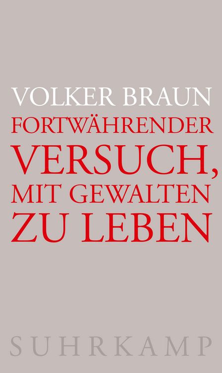 Produktbild: Fortw&auml;hrender Versuch, mit Gewalten zu leben