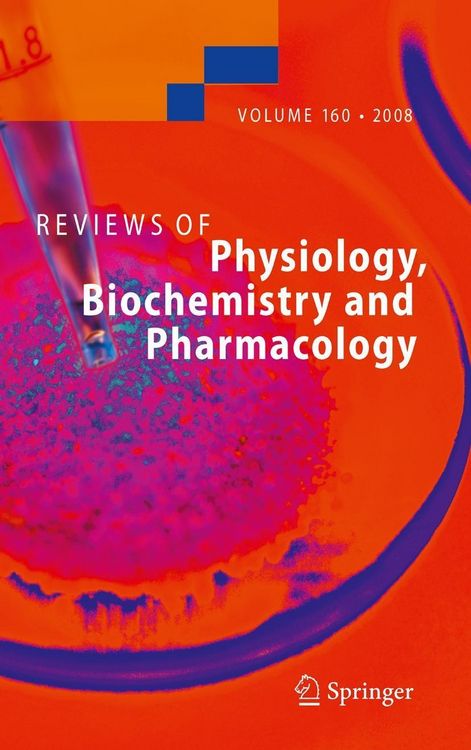 Produktbild: Reviews of Physiology, Biochemistry and Pharmacology 160