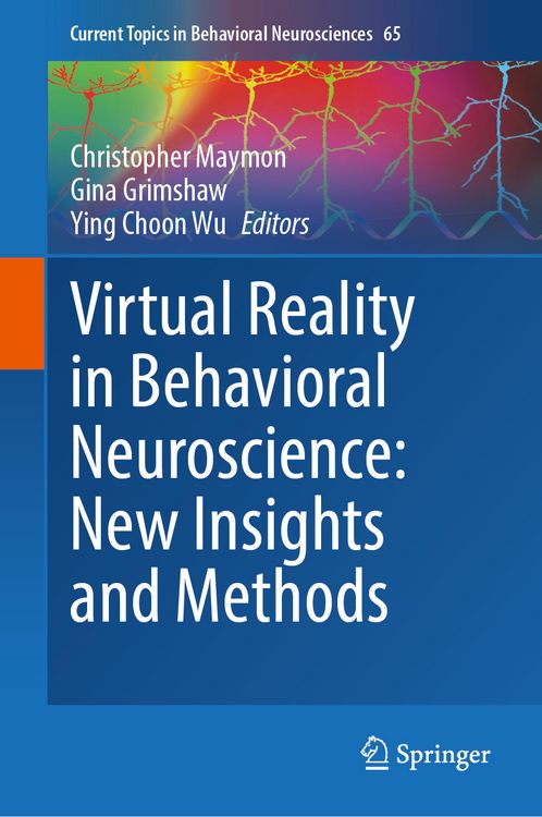 Produktbild: Virtual Reality in Behavioral Neuroscience: New Insights and Methods