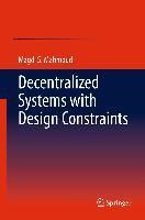 Produktbild: Decentralized Systems with Design Constraints