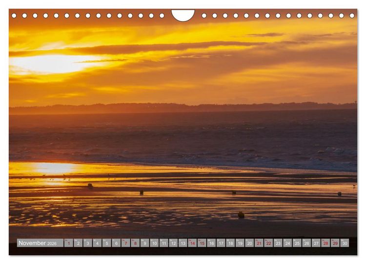 Produktbild: Wolken- und Lichtstimmungen (Wandkalender 2026 DIN A4 quer), CALVENDO Monatskalender