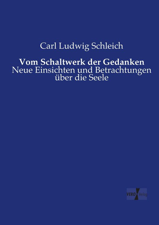 Produktbild: Vom Schaltwerk der Gedanken