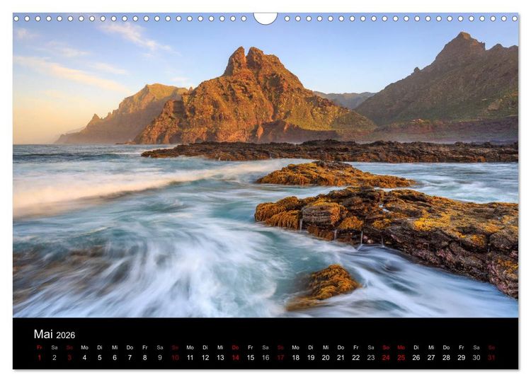 Produktbild: Teneriffa - Die Vulkaninsel im sch&ouml;nsten Licht (Wandkalender 2026 DIN A3 quer), CALVENDO Monatskalender