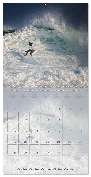 Produktbild: Surfing Passion (Wall Calendar 2026 12 &times; 12 Inch) CALVENDO 12 Month Wall Calendar