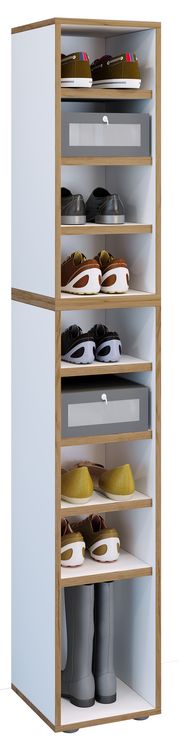 Produktbild: Holz Regal Schuhschrank Schuhregal Salia B30