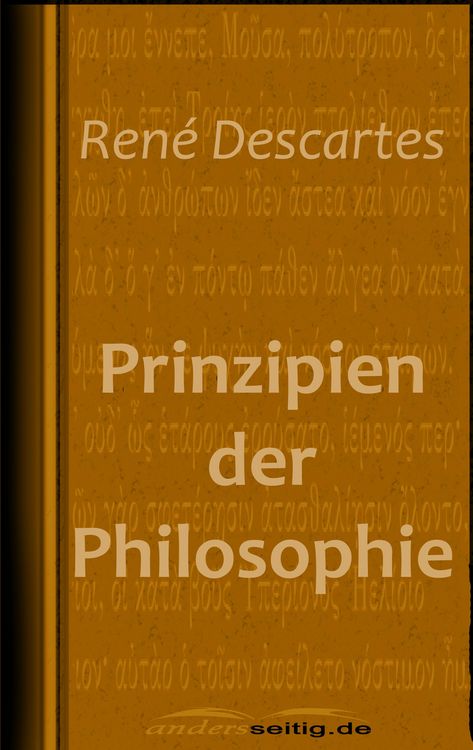 Produktbild: Prinzipien der Philosophie